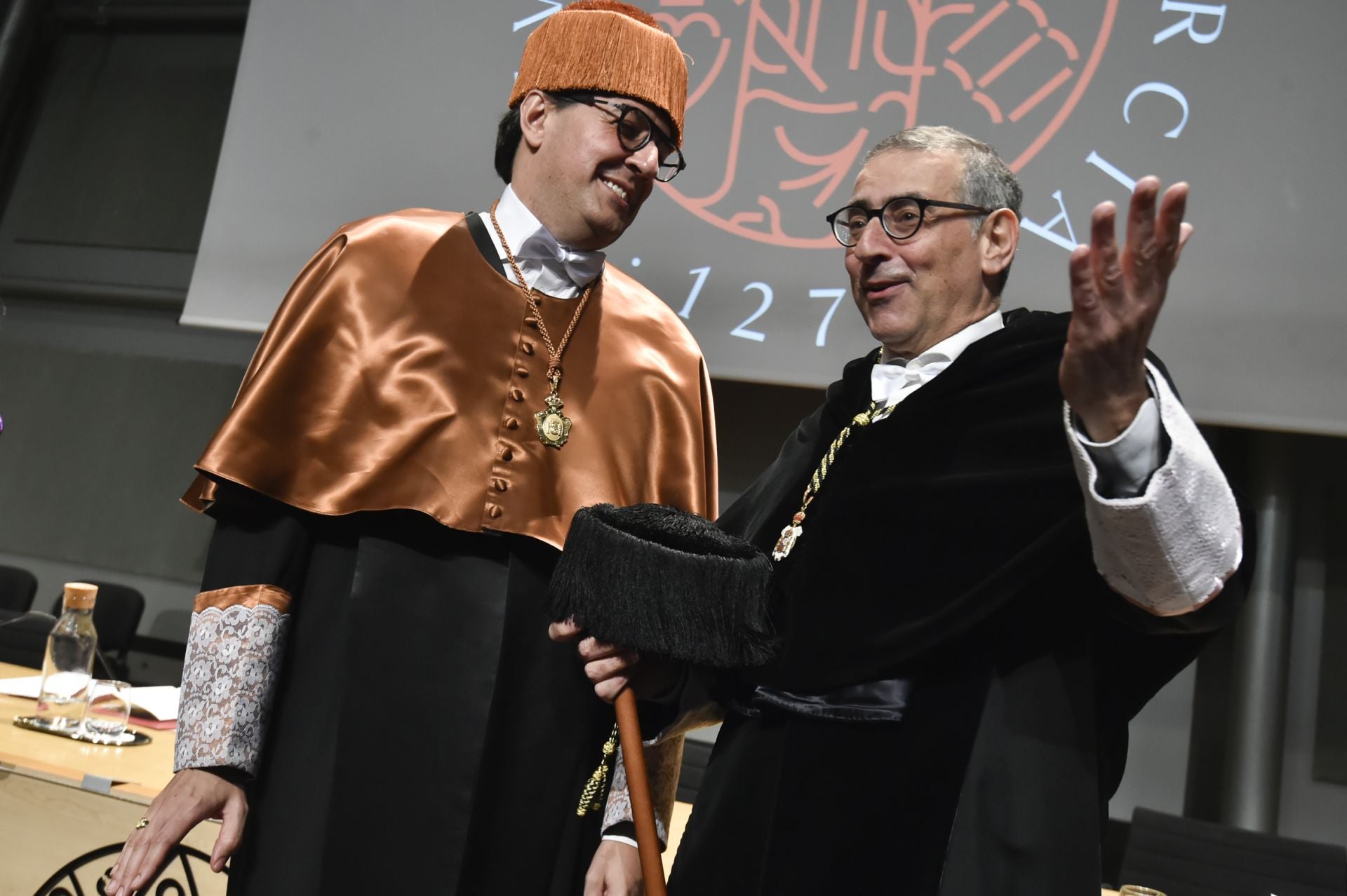 El acto de investidura de Darío Gil como doctor &#039;honoris causa&#039; de la UMU, en imágenes