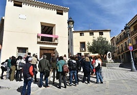Los participantes en la jornada en la Casa de San Juan de la Cruz.