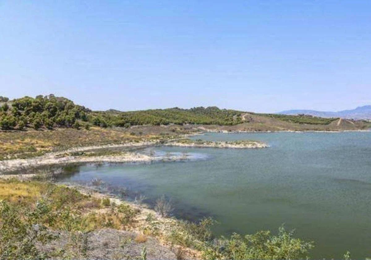 El embalse de Santomera, en una imagen de archivo.