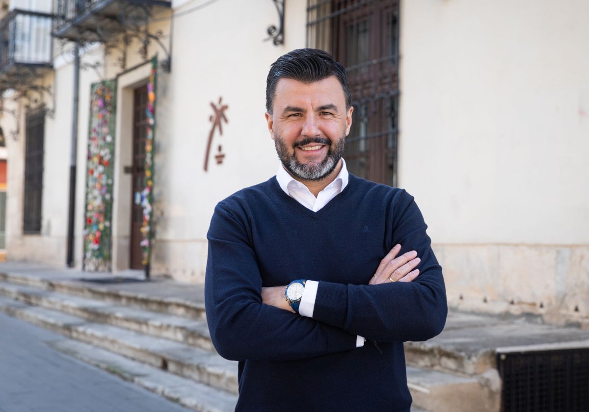 El portavoz de Ciudadanos en Orihuela, José Aix, en una foto de archivo