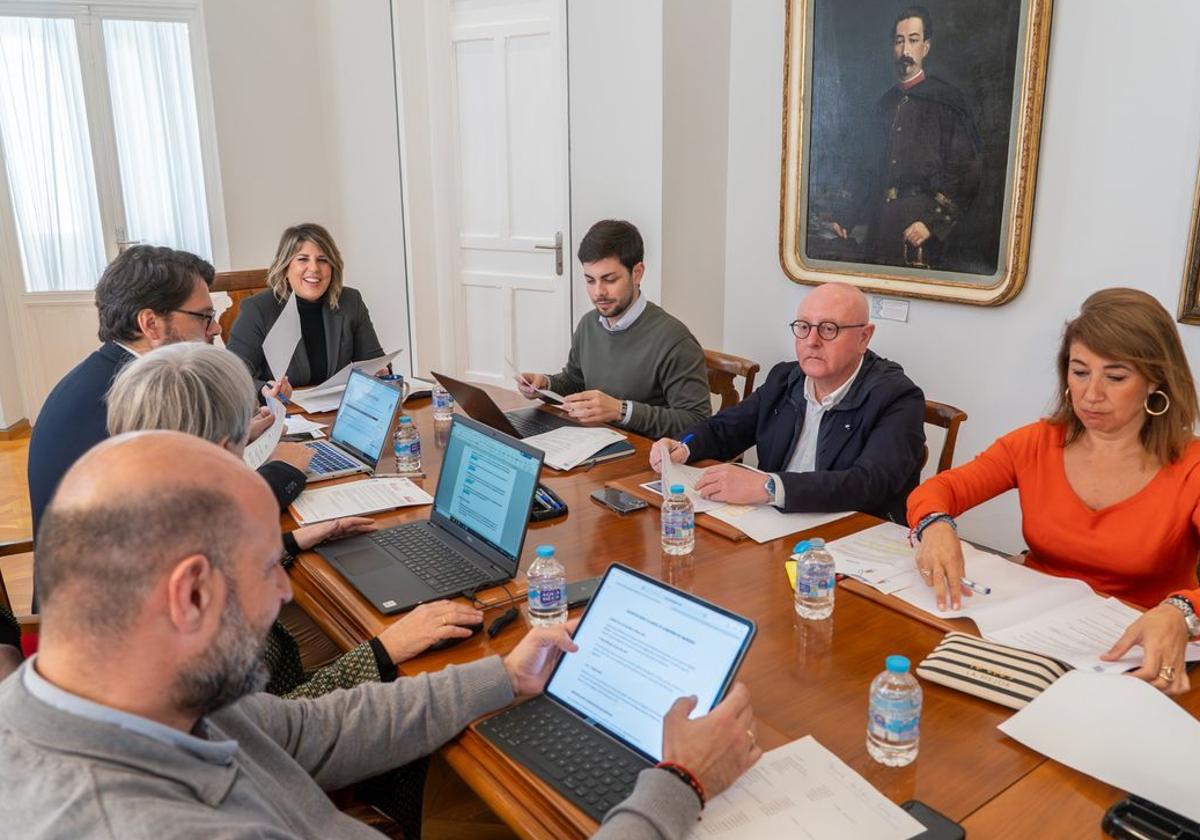 La Junta de Gobierno del Ayuntamiento de Cartagena, este jueves.