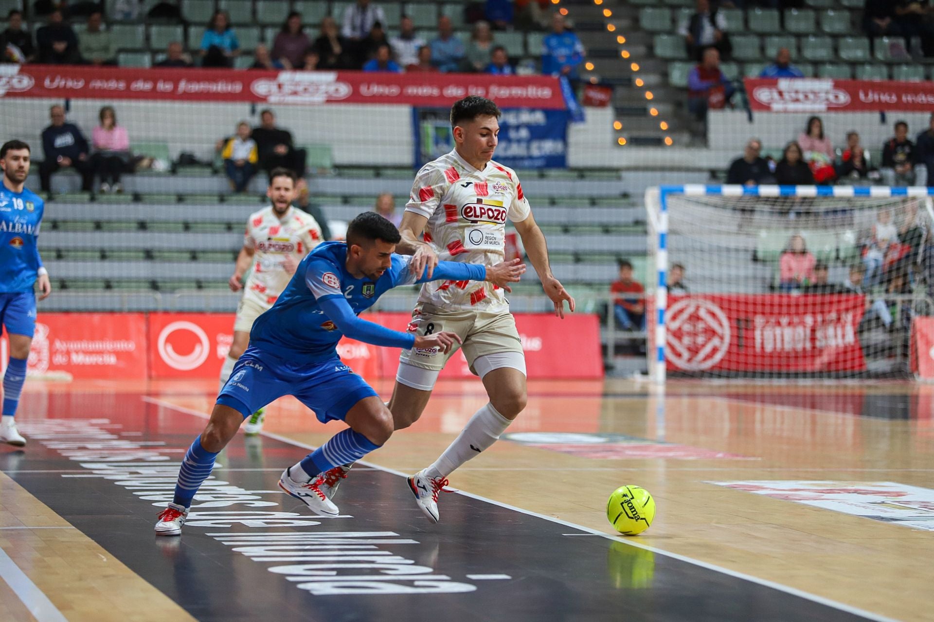 El partido entre ElPozo y Valdepeñas, en imágenes