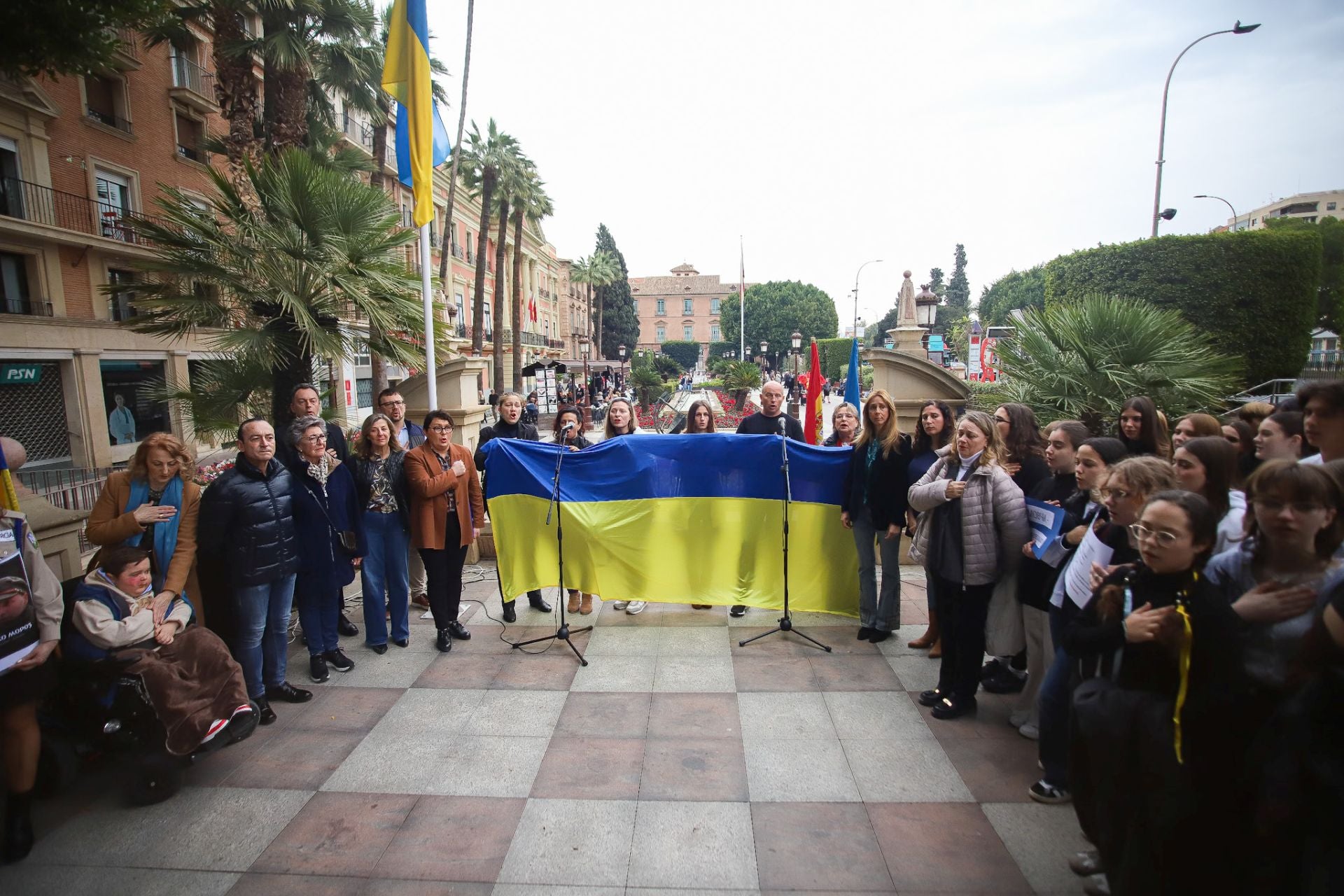 Ucrania llora en la Región sus tres años de invasión