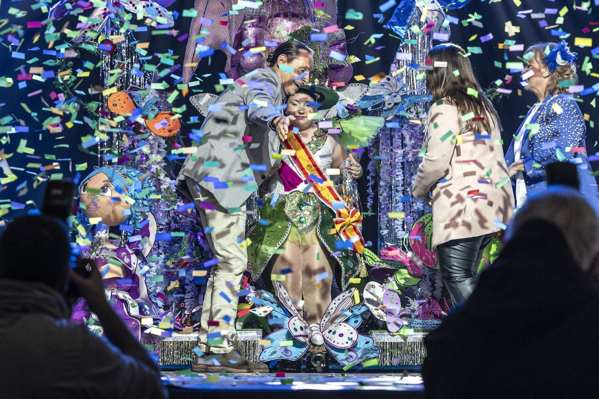 En imágenes, elección de la reina infantil del Carnaval de Cartagena