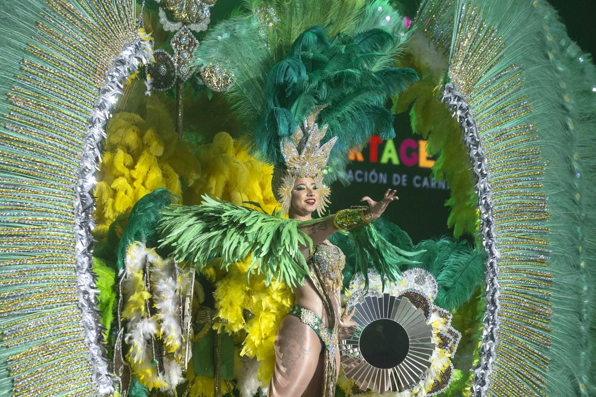 La elección de la reina del Carnaval de Cartagena, en imágenes