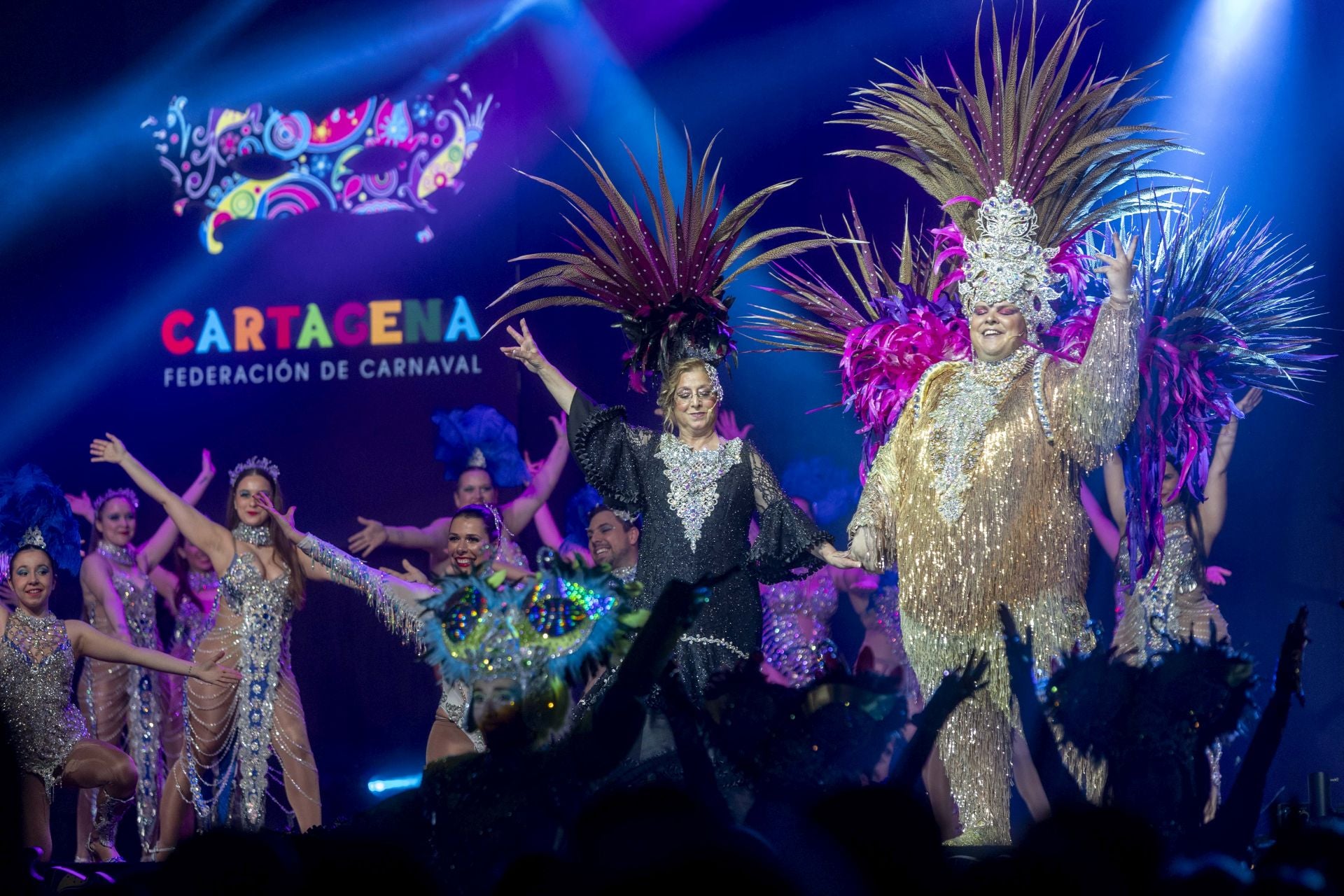 La elección de la reina del Carnaval de Cartagena, en imágenes