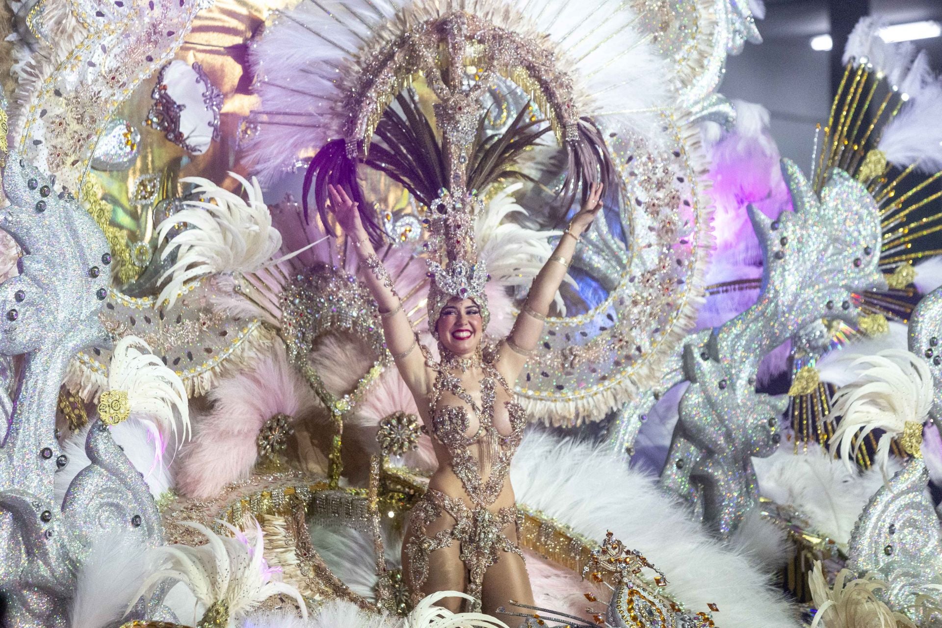 La elección de la reina del Carnaval de Cartagena, en imágenes