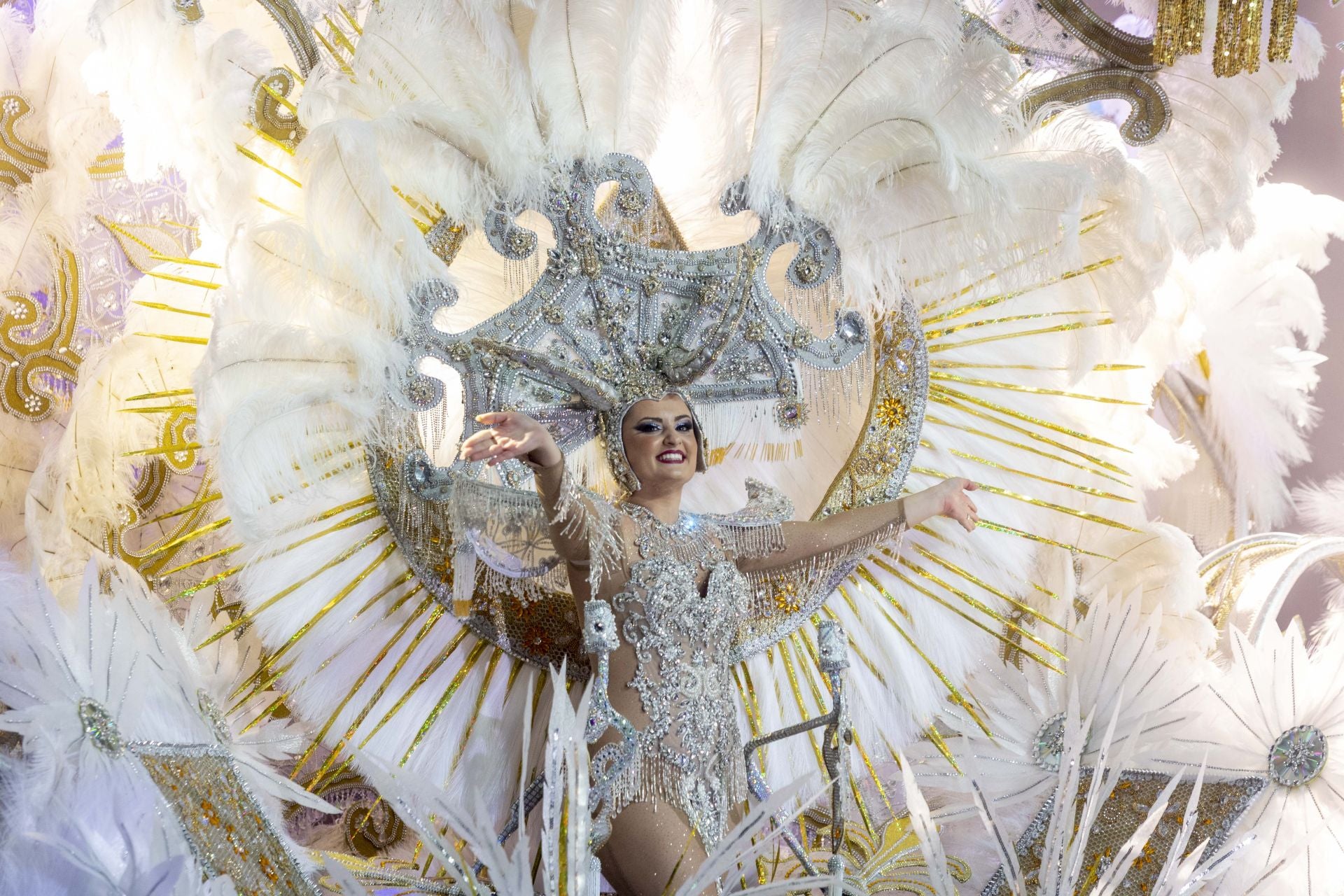 La elección de la reina del Carnaval de Cartagena, en imágenes