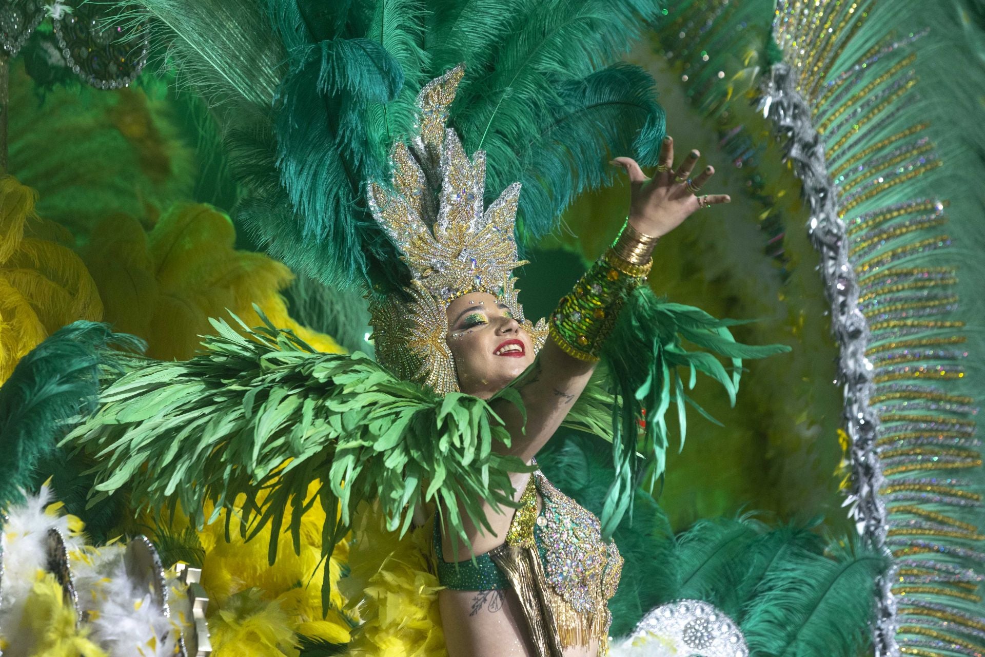 La elección de la reina del Carnaval de Cartagena, en imágenes