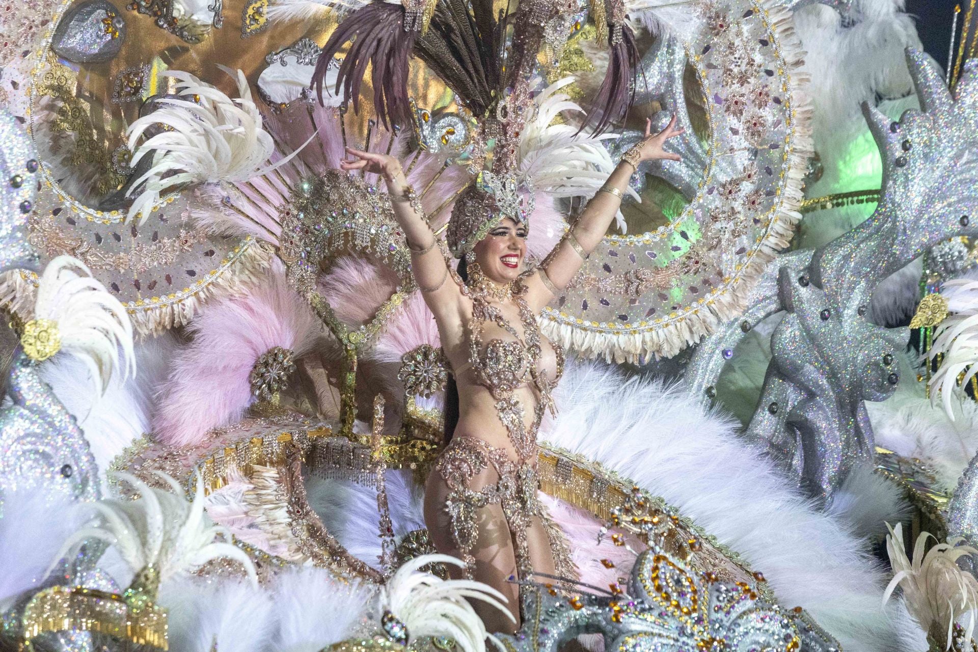 La elección de la reina del Carnaval de Cartagena, en imágenes