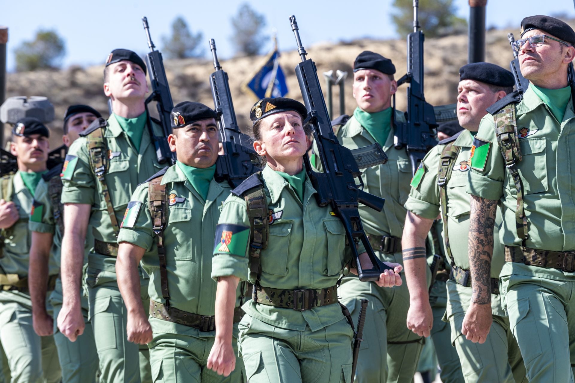 El aniversario de las Fuerzas Paracaidistas del Ejército de Tierra, en imágenes