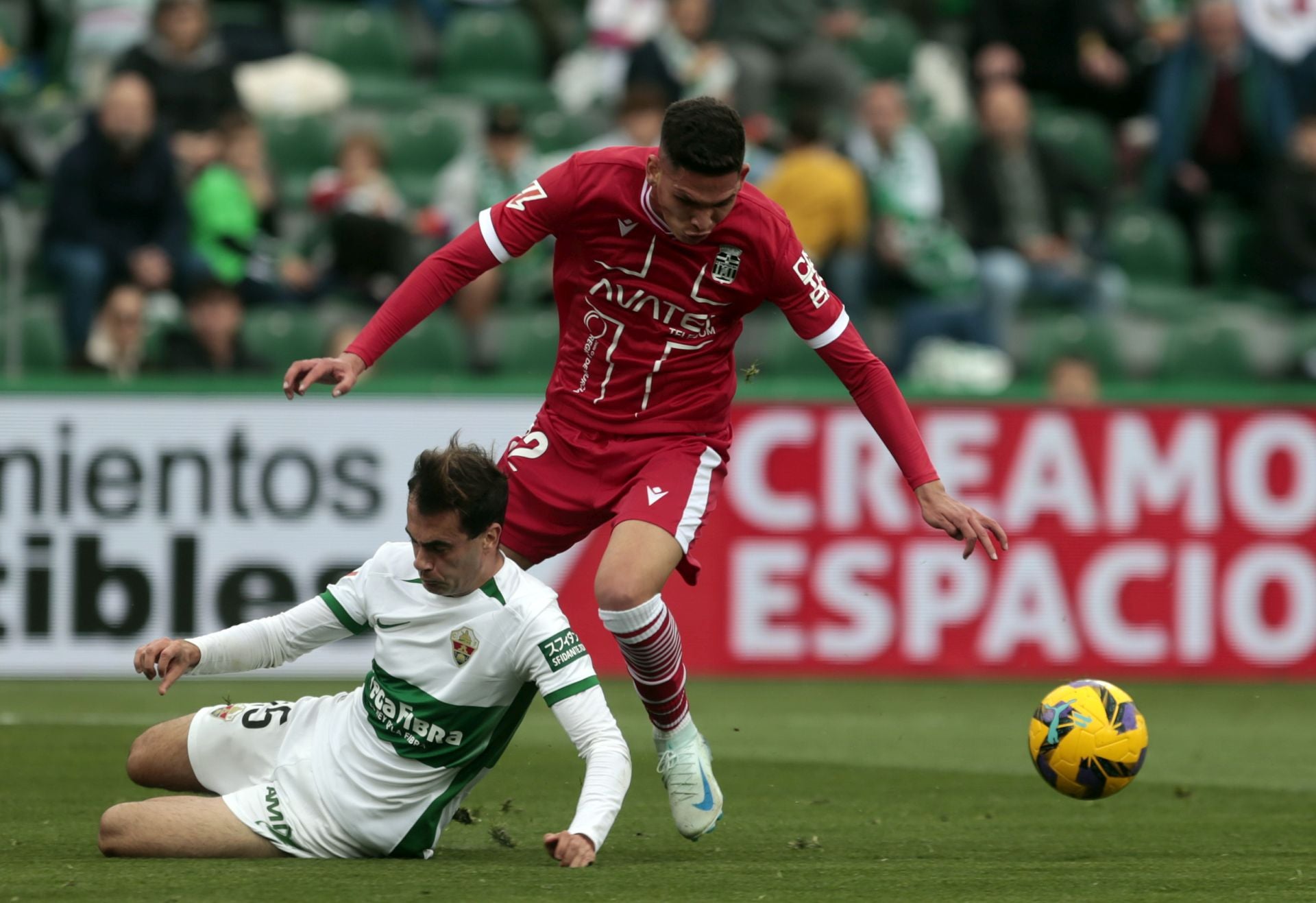 La derrota del Cartagena frente al Elche, en imágenes