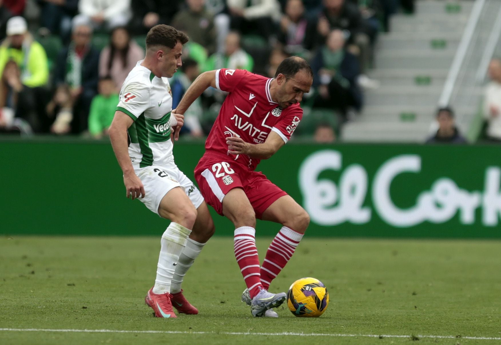 La derrota del Cartagena frente al Elche, en imágenes