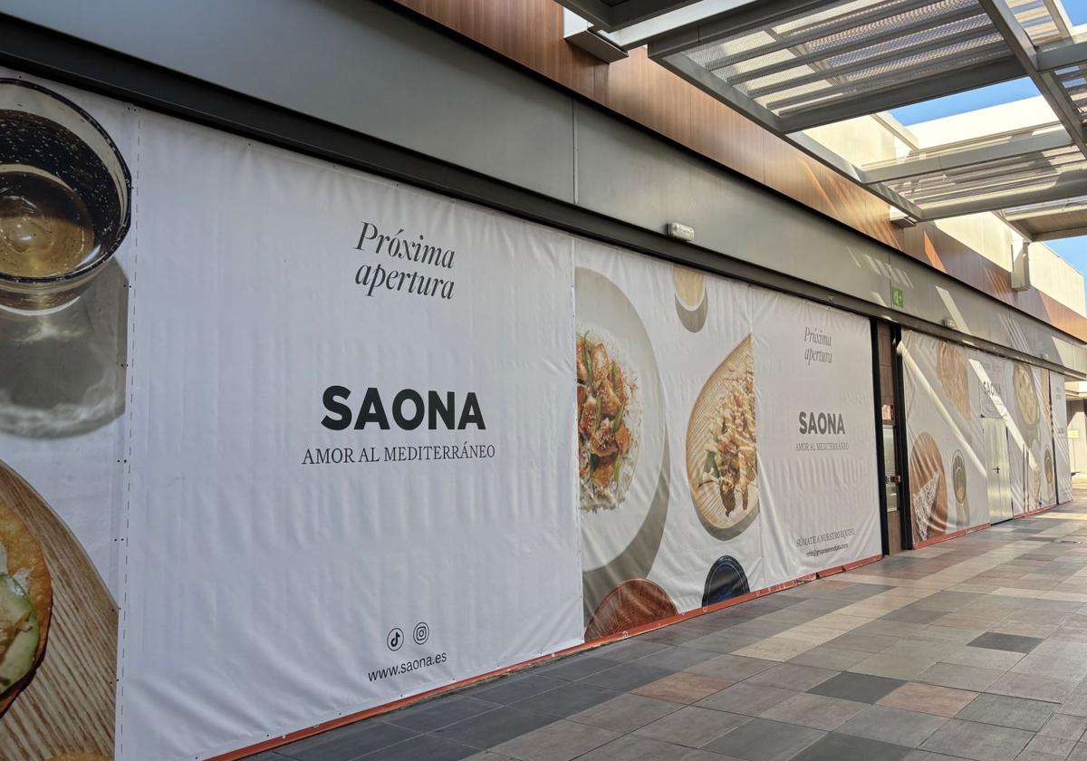 El nuevo establecimiento de Saona en el centro comercial Thader.