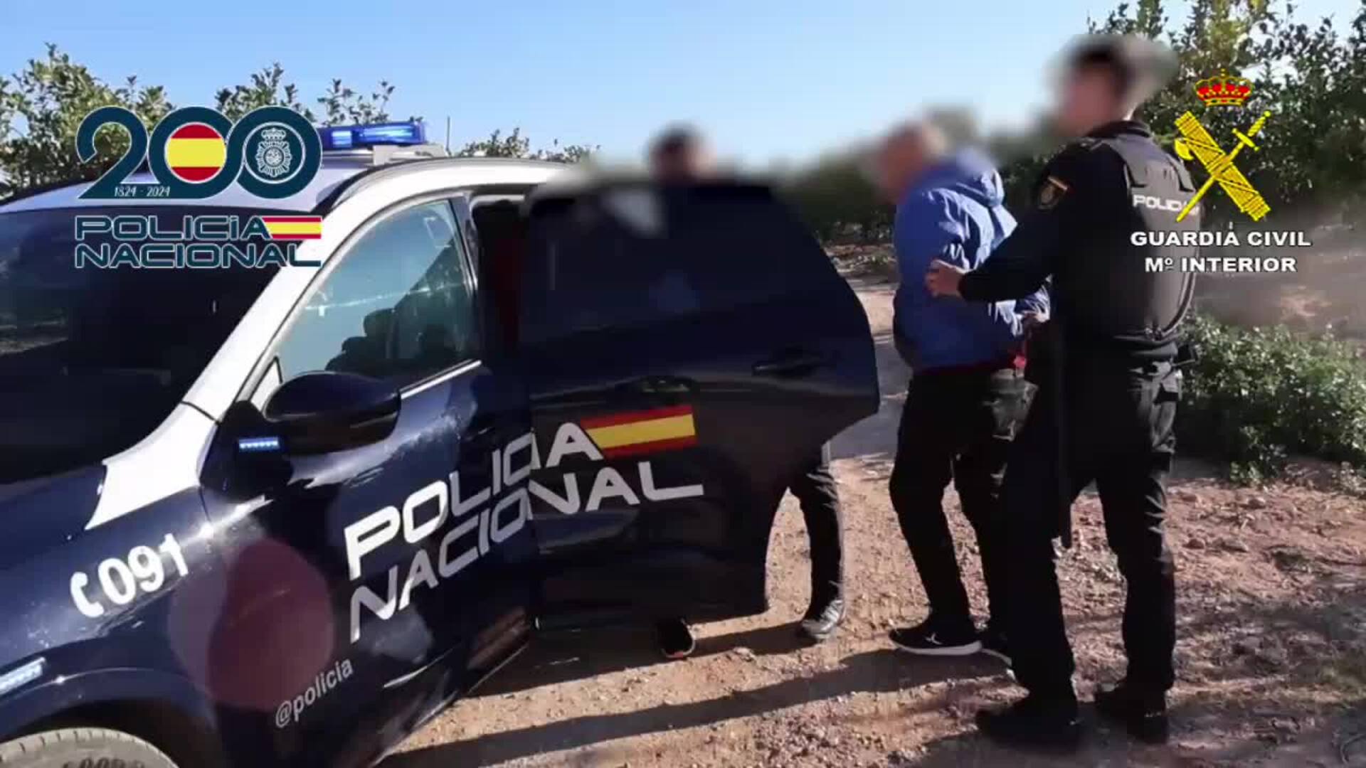 Cae una banda dedicada al robo en viviendas que actuaba en Murcia, Alicante y Albacete