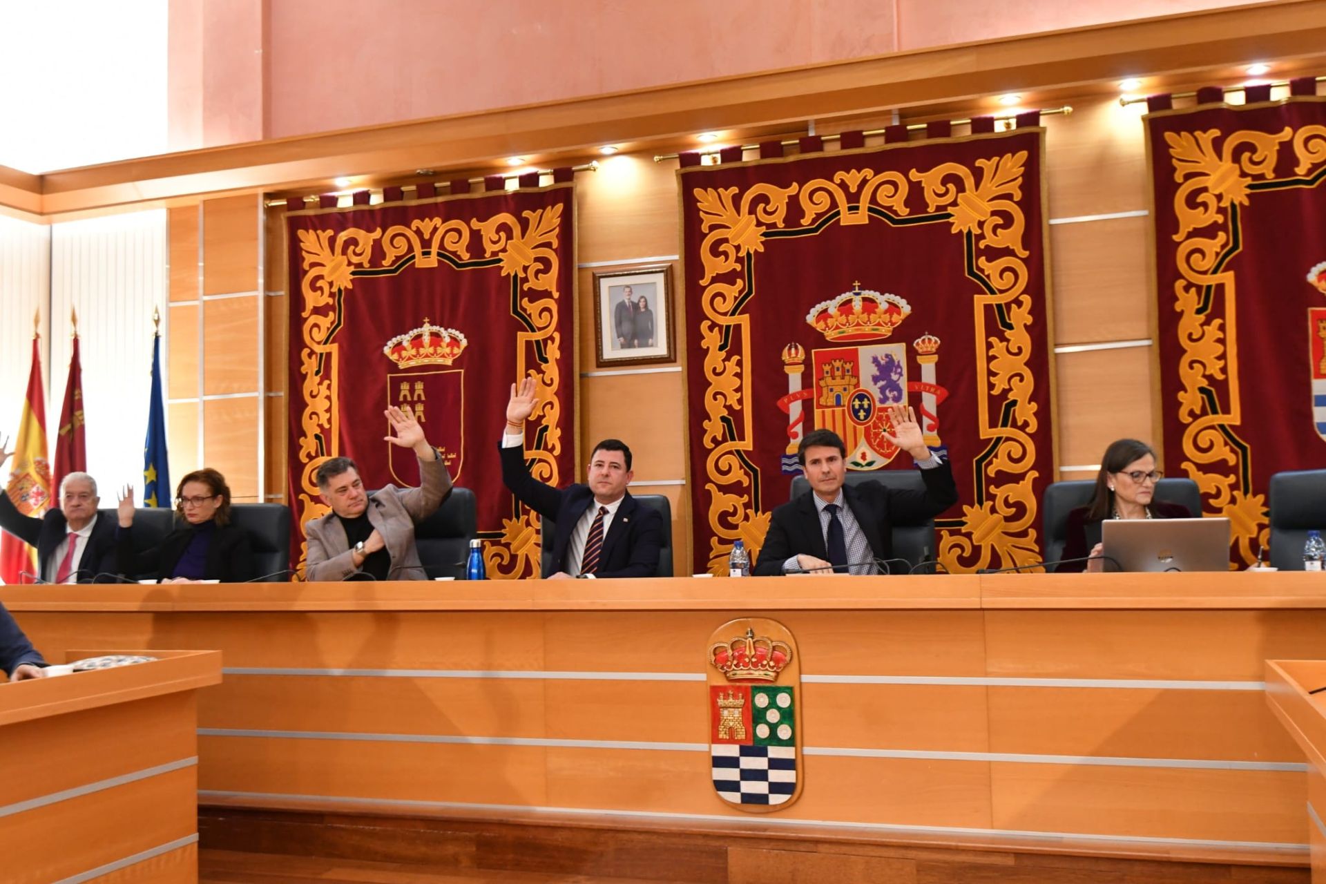 El Pleno del Ayuntamiento de Molina de Segura, en imágenes