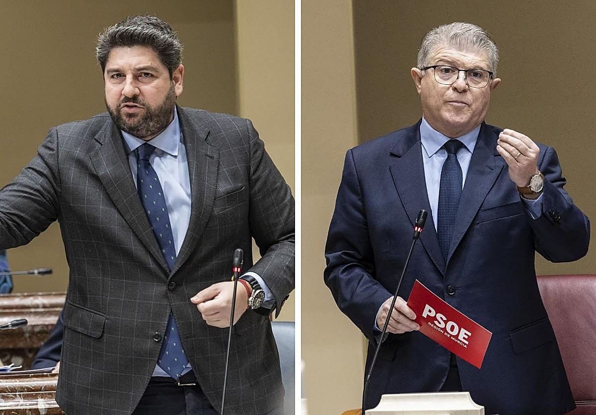 López Miras cree que aceptar la quita de deuda es caer en «la trampa del trilero Sánchez»