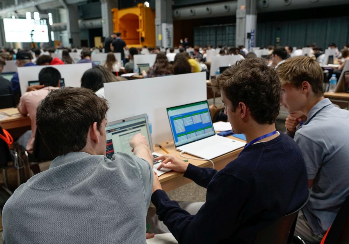 Jóvenes participantes en el Young Business Talents.