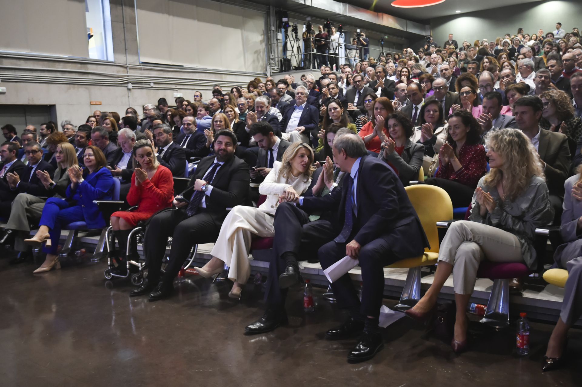 Las imágenes de la inauguración del ciclo &#039;Murcia, capital española de la Economía Social&#039;