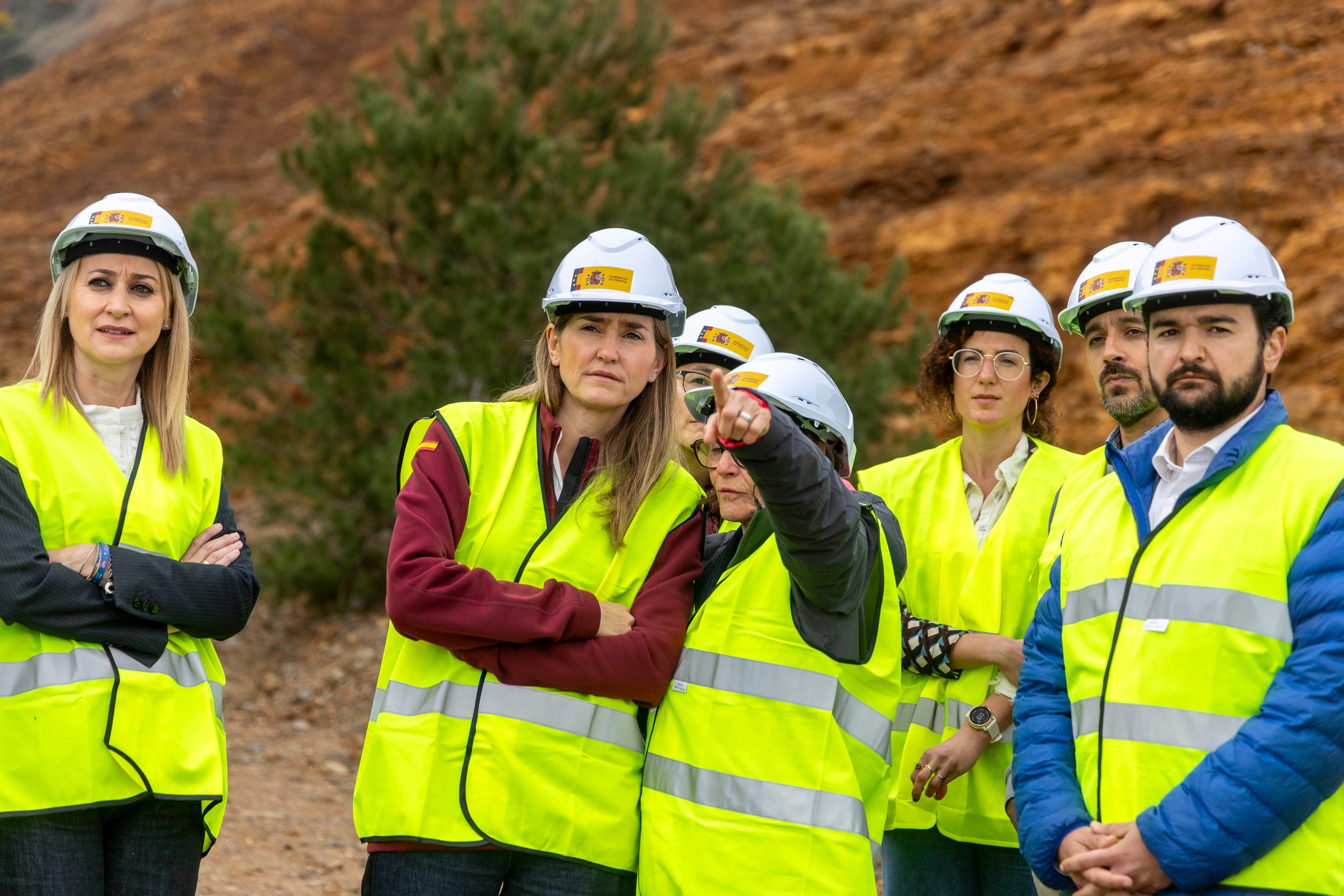 La vicepresidenta del Gobierno, Sara Aagesen, visita la Sierra Minera de Cartagena y La Unión, en imágenes