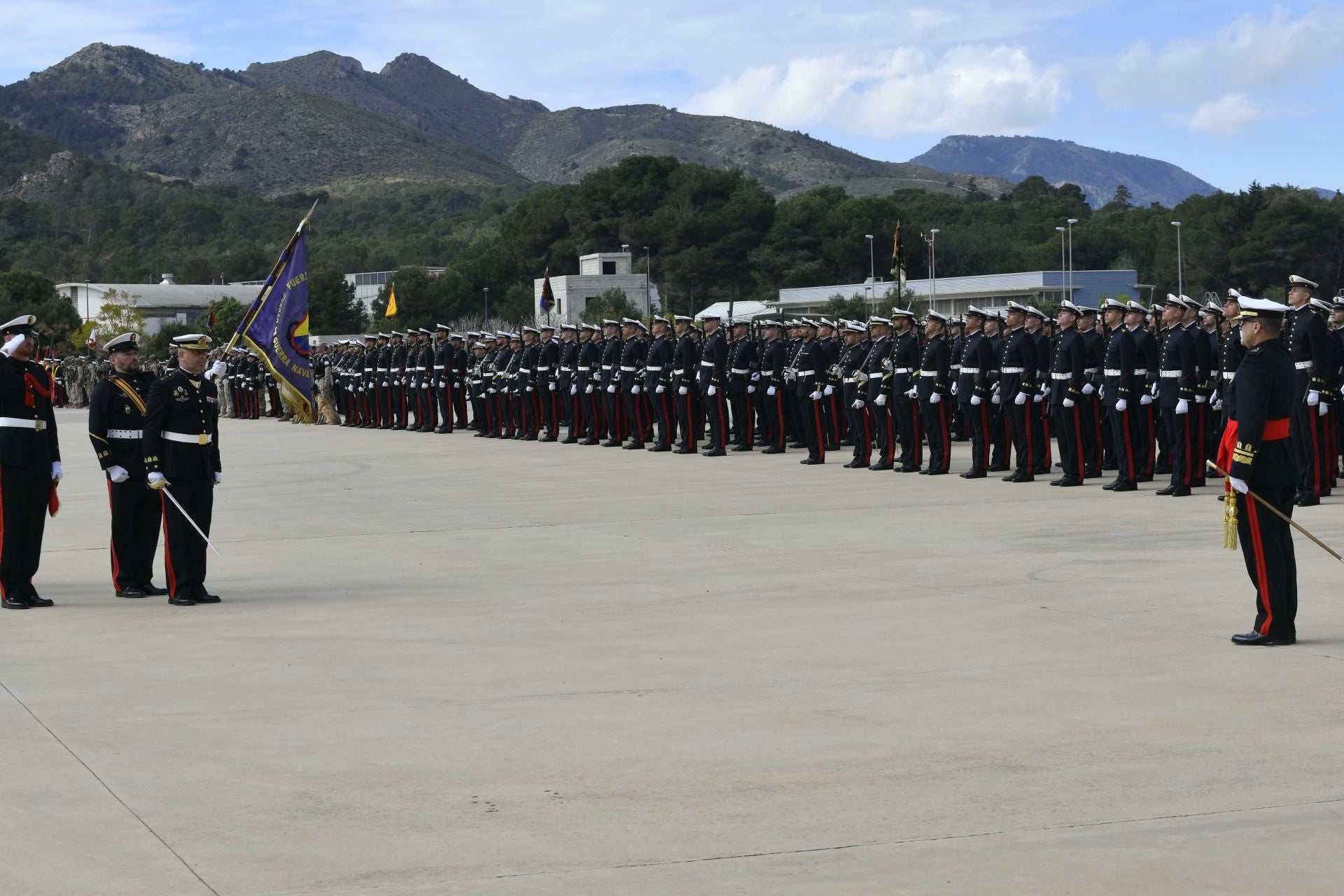 El acto de conmemoración del 488 aniversario del Cuerpo de Infantería de Marina, en imágenes