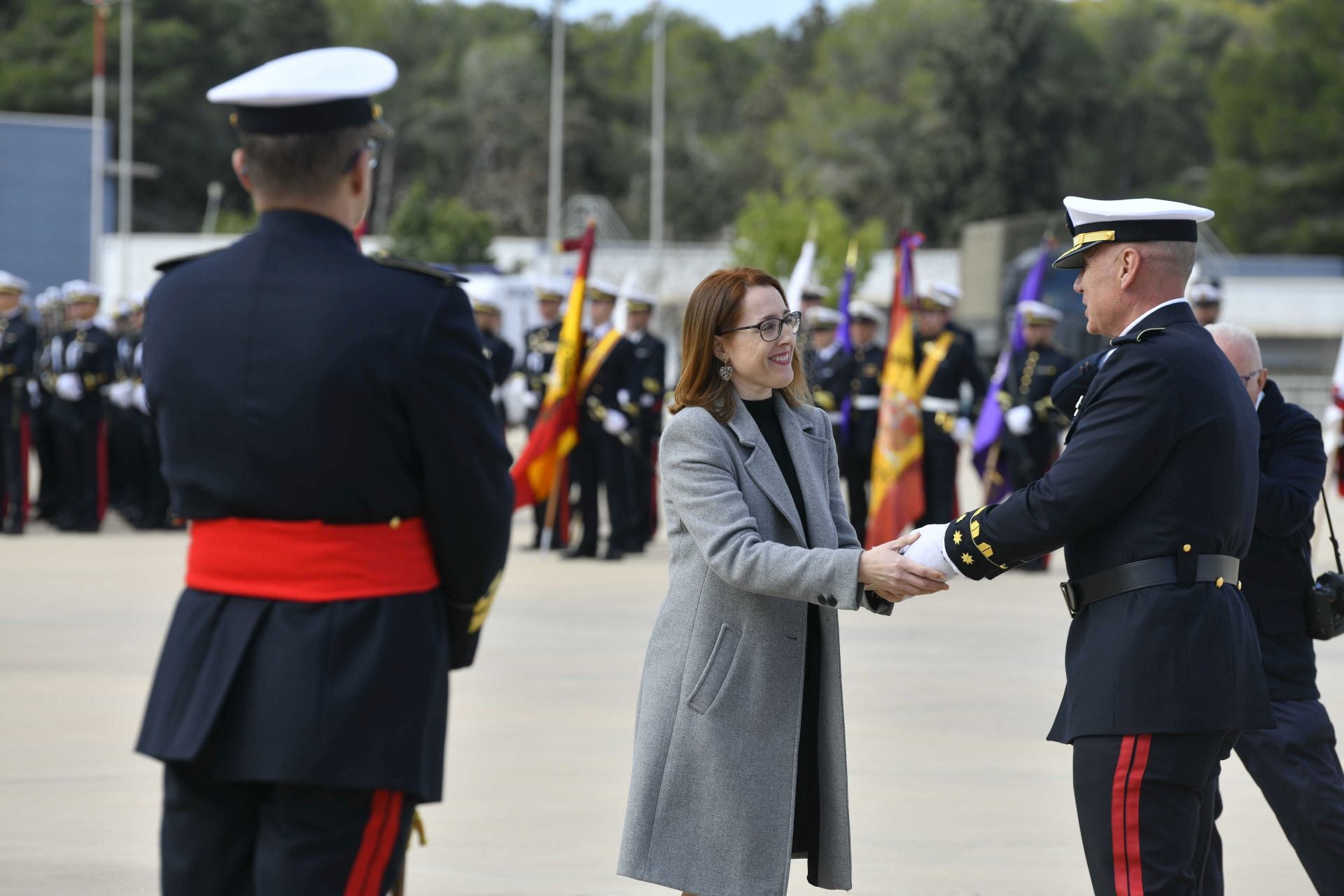 El acto de conmemoración del 488 aniversario del Cuerpo de Infantería de Marina, en imágenes