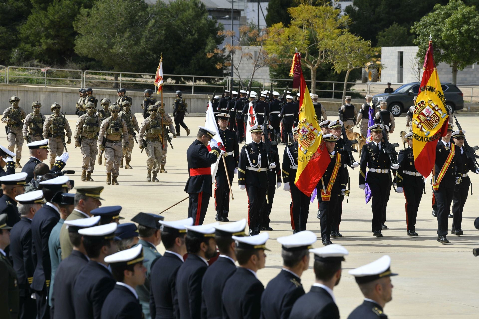 El acto de conmemoración del 488 aniversario del Cuerpo de Infantería de Marina, en imágenes