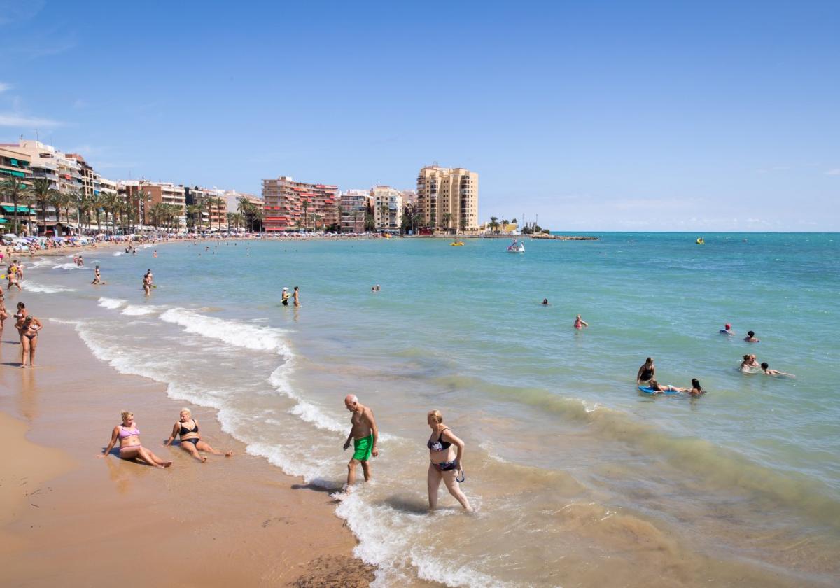 Playa del Cura, que contará con el balizamiento necesario para embarcaciones de emergencias.