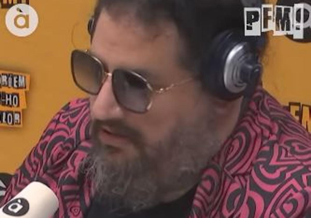 Jaime Caravaca, durante un momento del programa 'Podríem Fer-ho millor'.