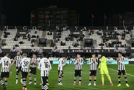 La derrota del Cartagena ante el Eibar, en imágenes