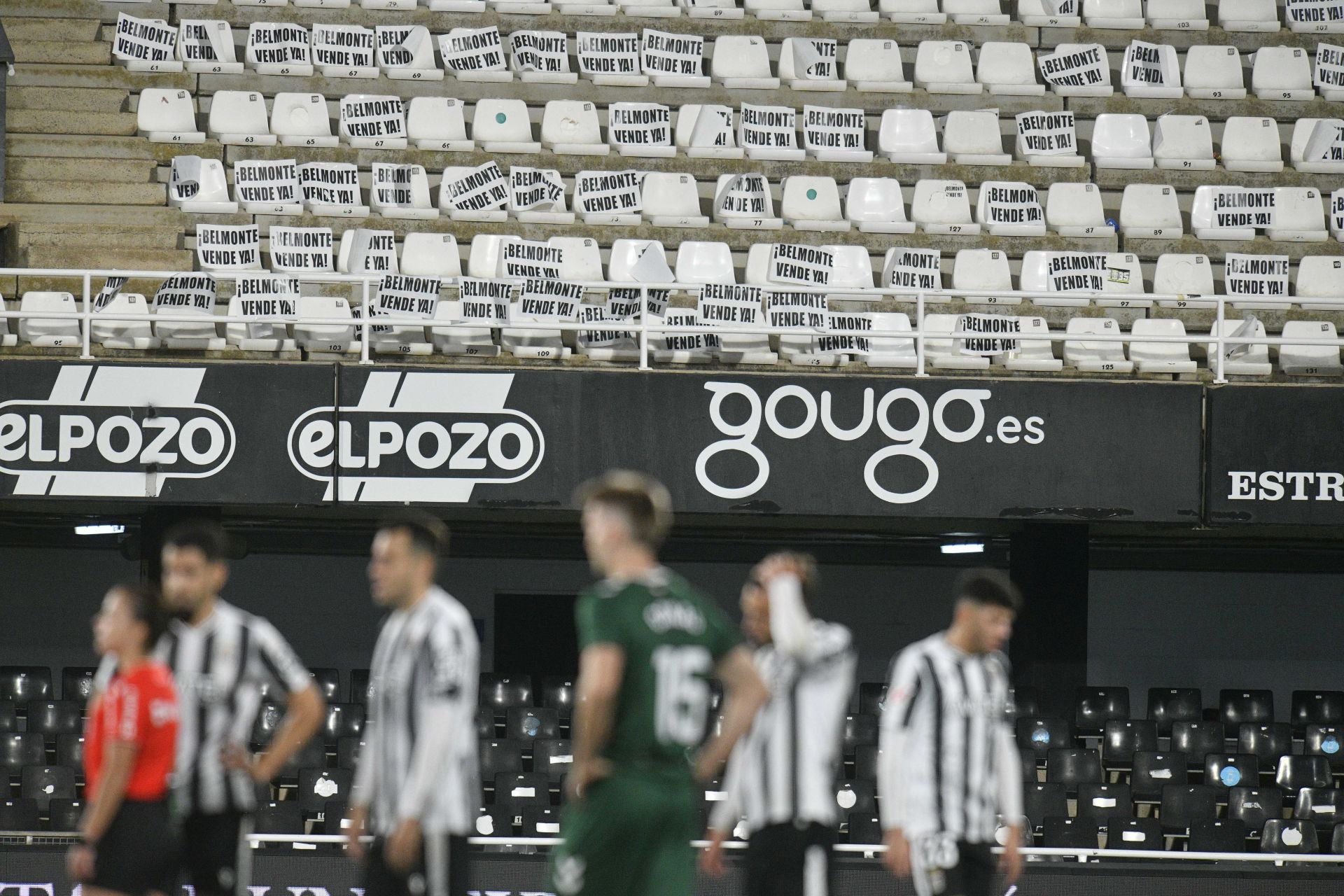 La derrota del Cartagena ante el Eibar, en imágenes