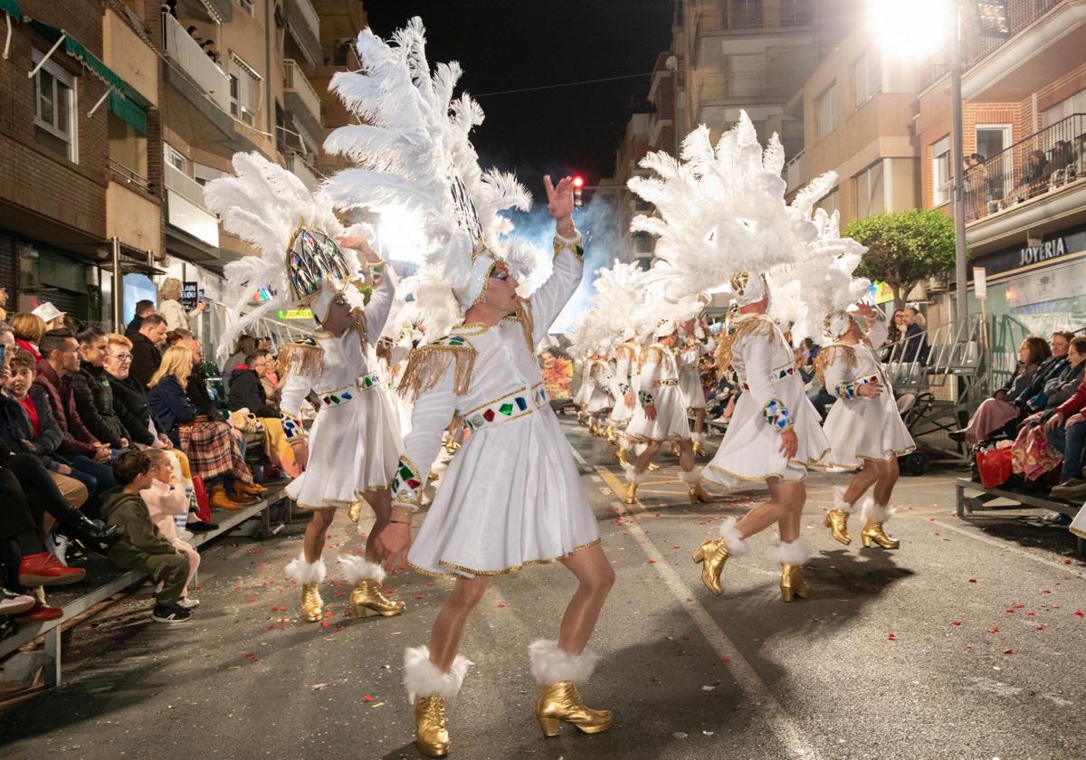 El desfile del Carnaval de Águilas de 2024.