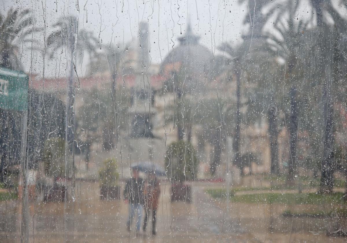 Lluvia en Cartagena este sábado.