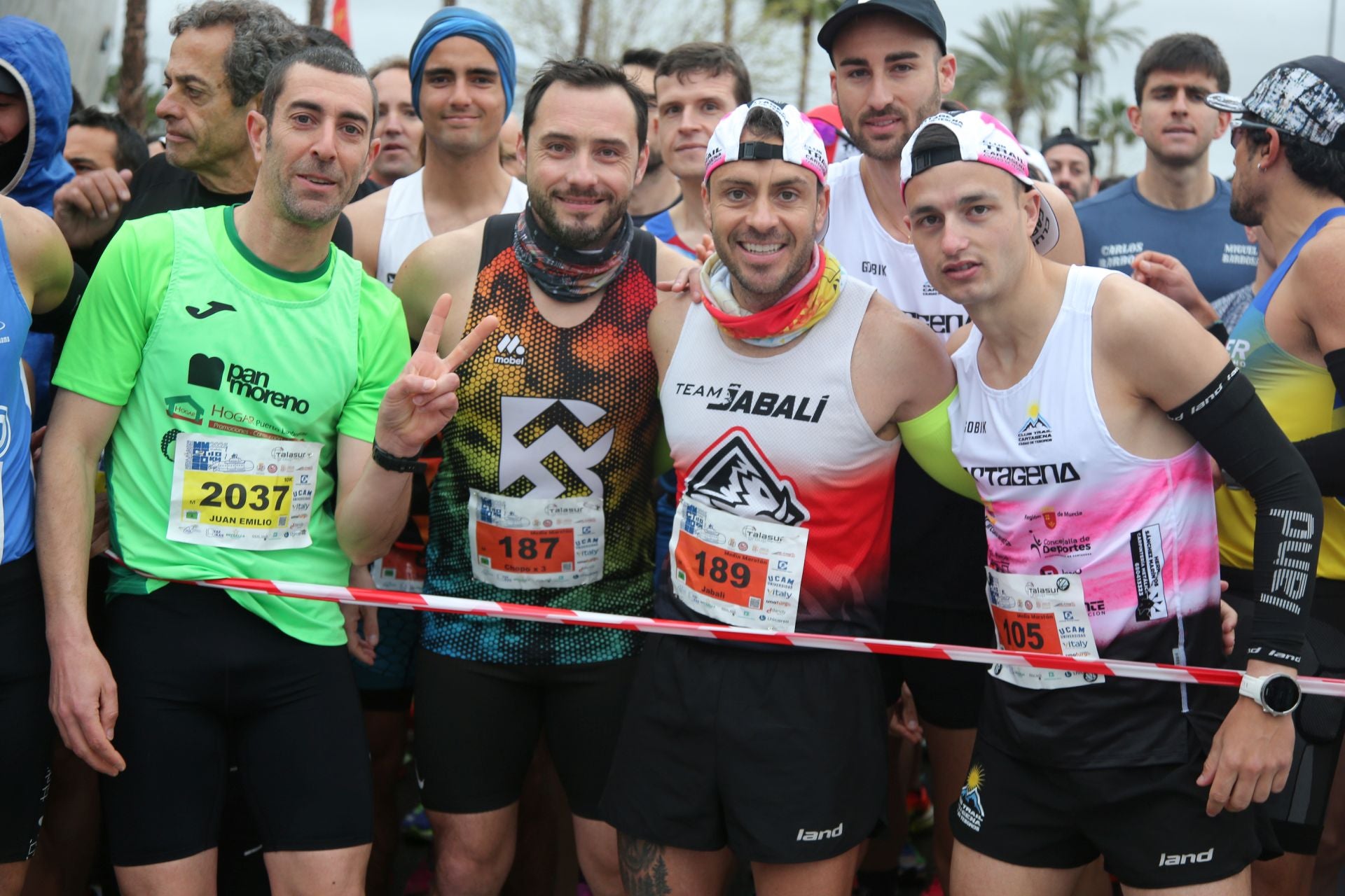 La Media Maratón de Cartagena, en imágenes