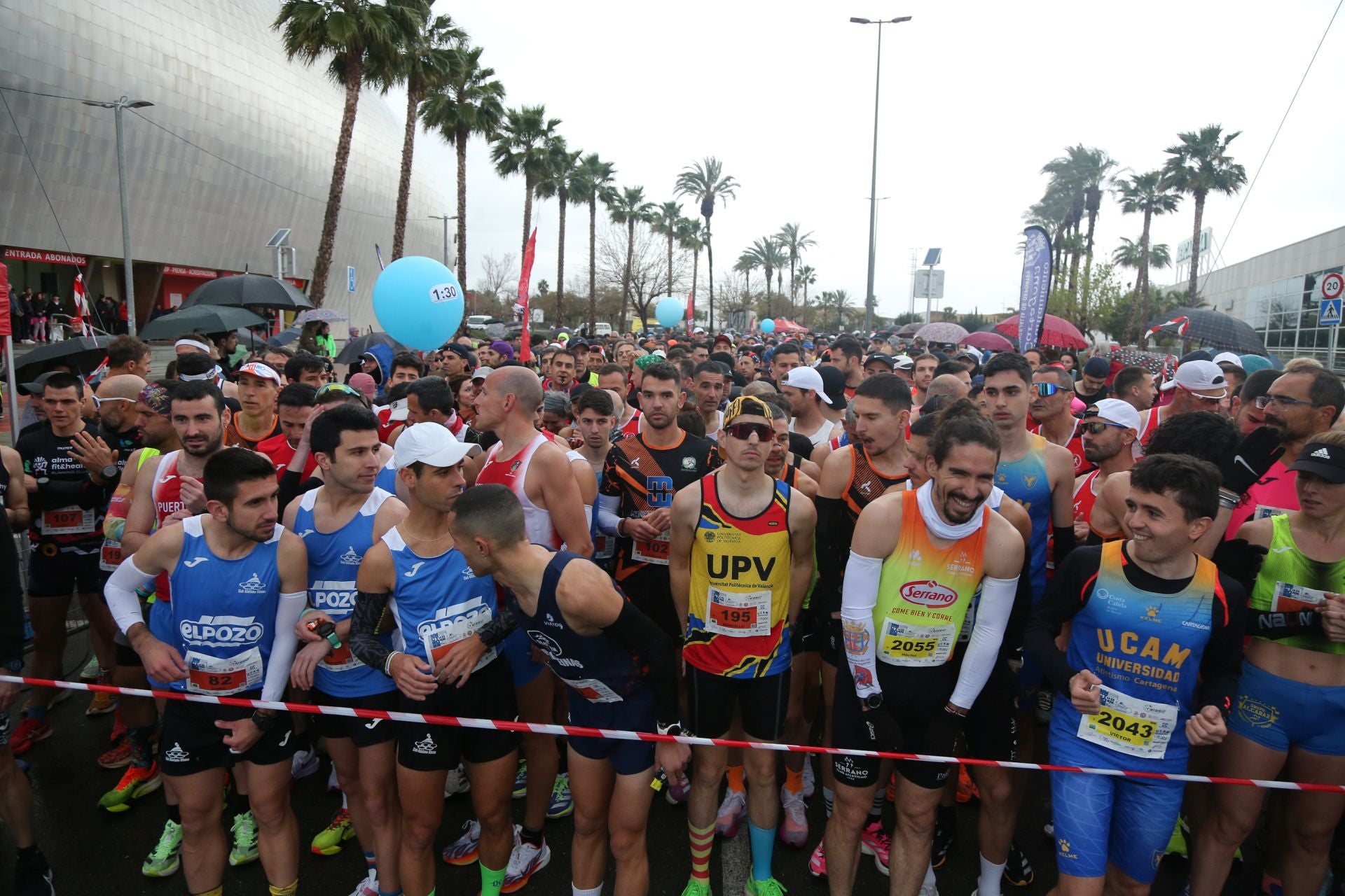 La Media Maratón de Cartagena, en imágenes