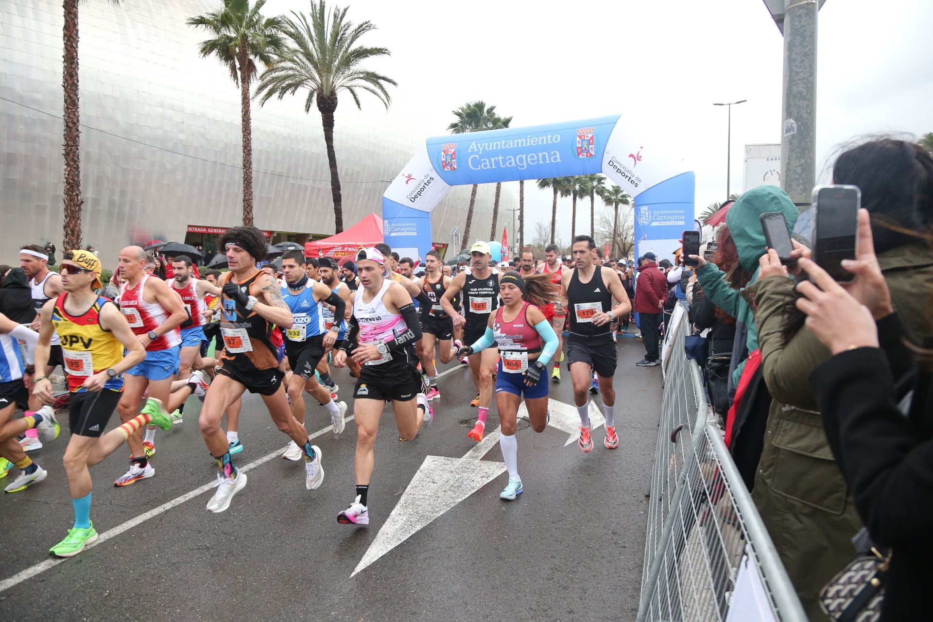 La Media Maratón de Cartagena, en imágenes