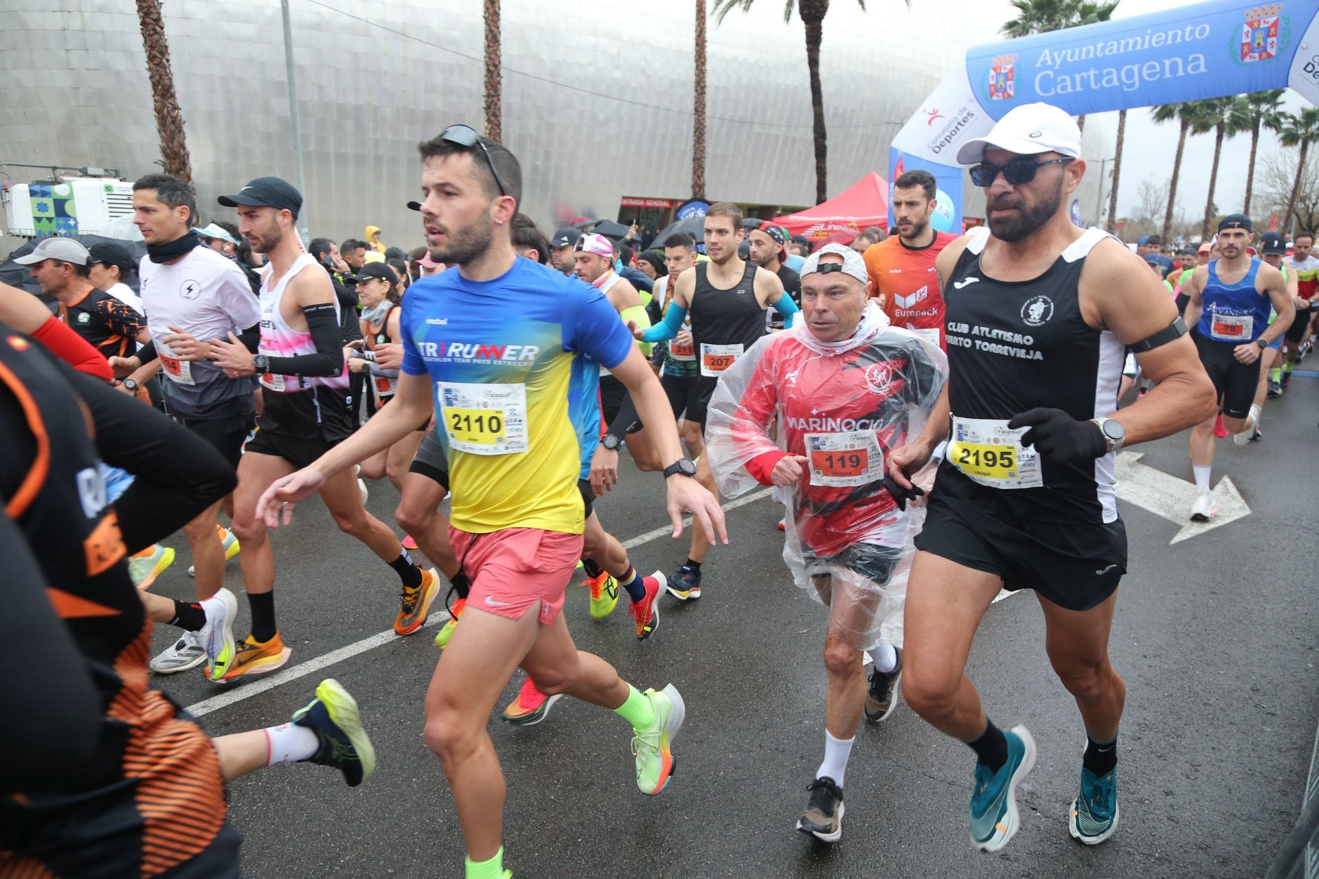 La Media Maratón de Cartagena, en imágenes