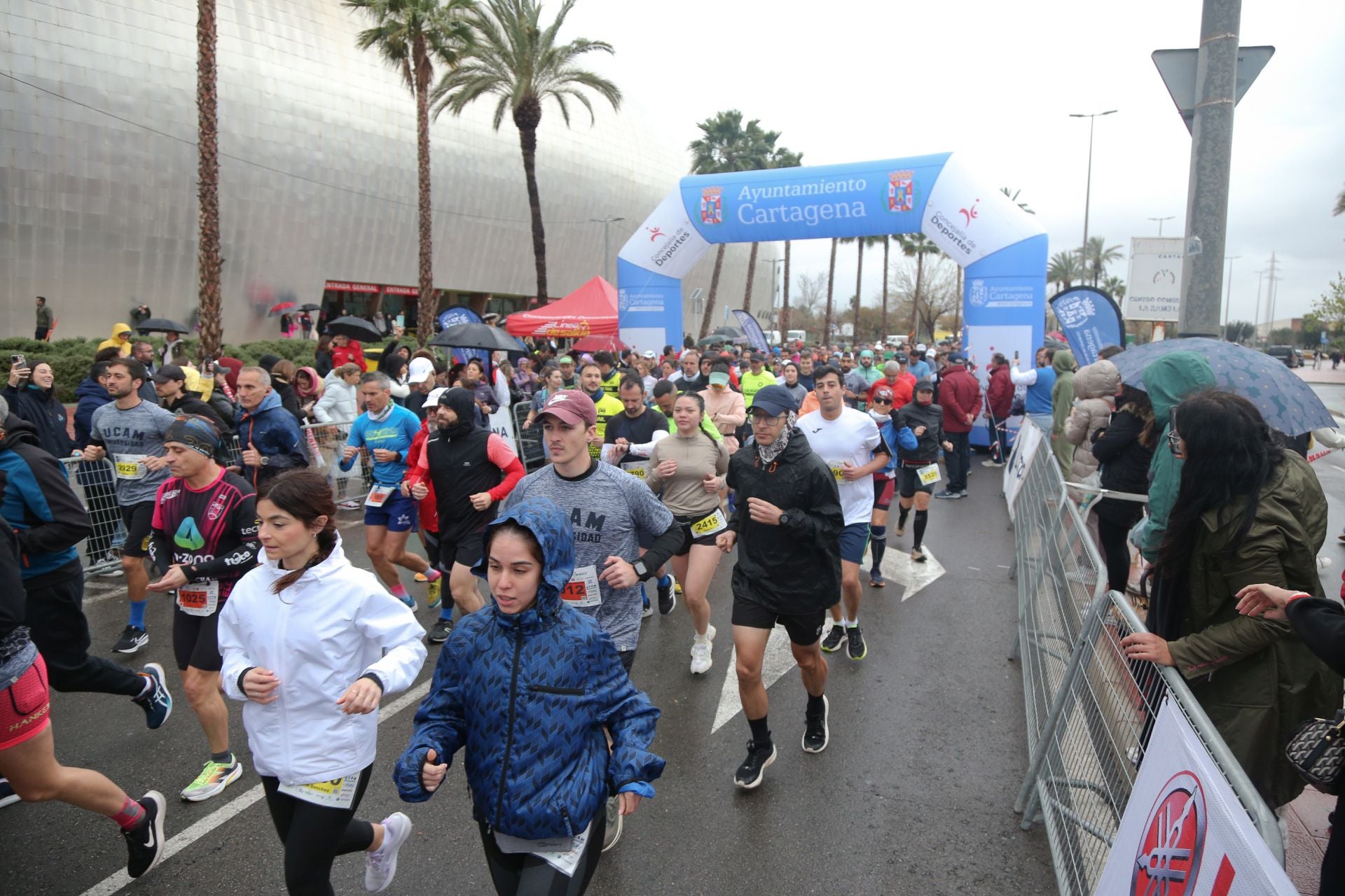 La Media Maratón de Cartagena, en imágenes