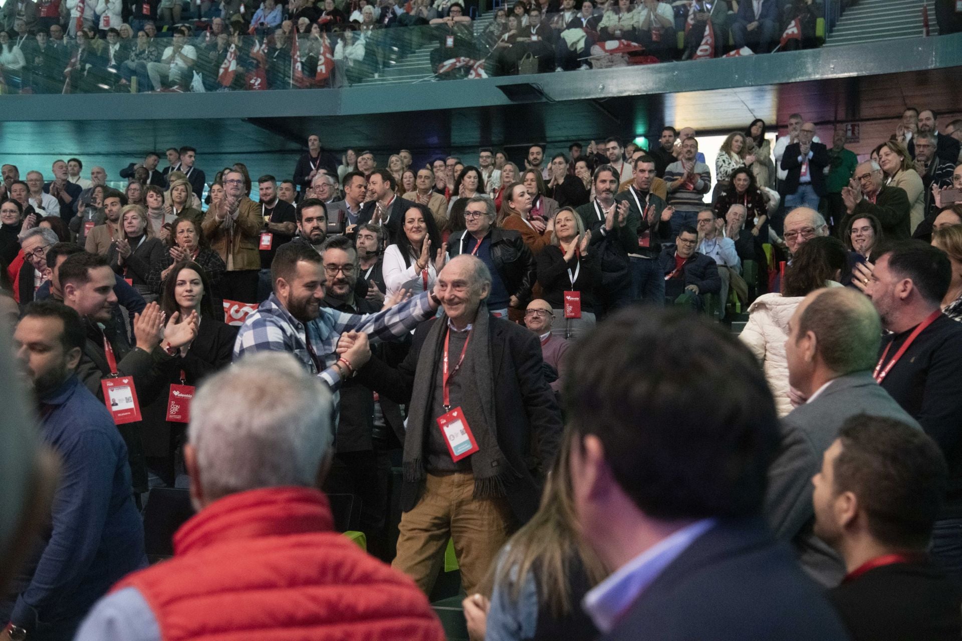 El Congreso del PSRM con Pedro Sánchez en Cartagena, en imágenes