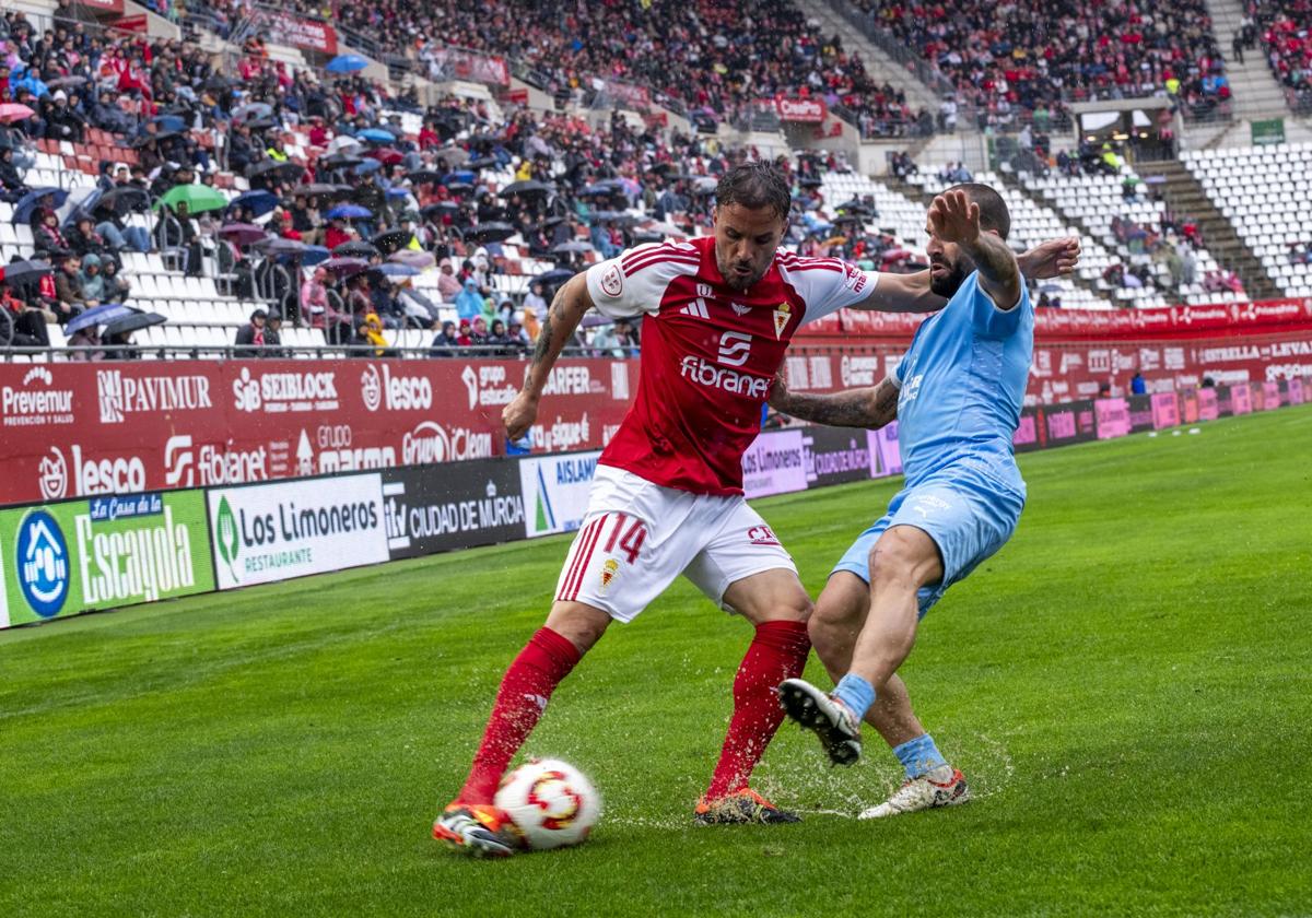 La derrota del Real Murcia frente al Ibiza, en imágenes