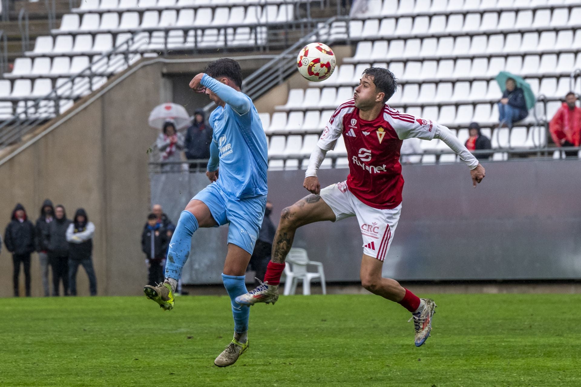 La derrota del Real Murcia frente al Ibiza, en imágenes