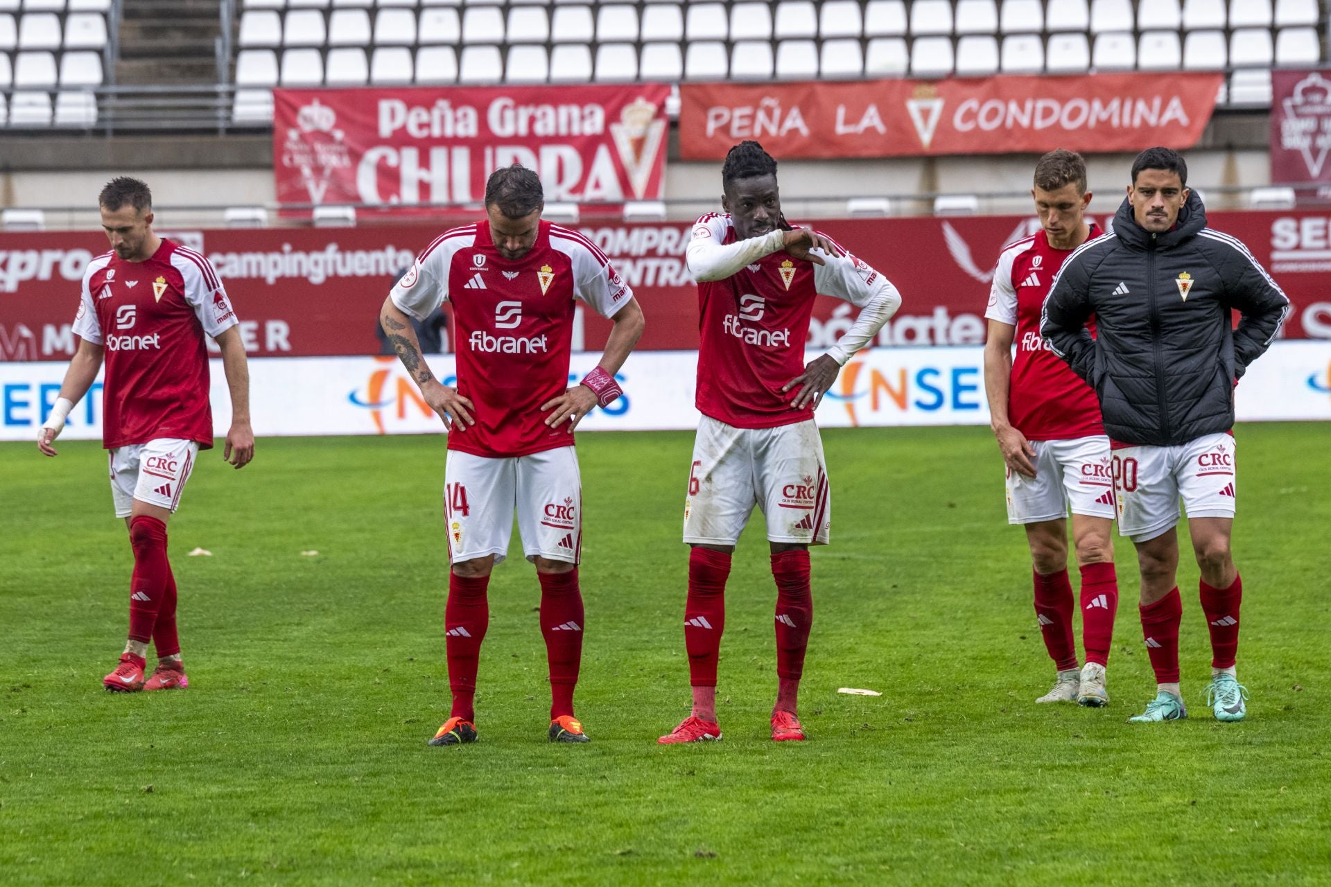 La derrota del Real Murcia frente al Ibiza, en imágenes