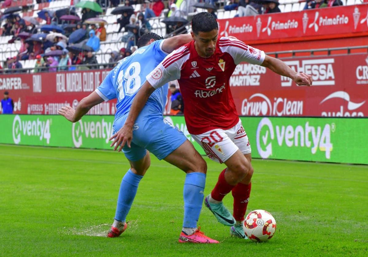 Davo, en el partido contra el Ibiza.