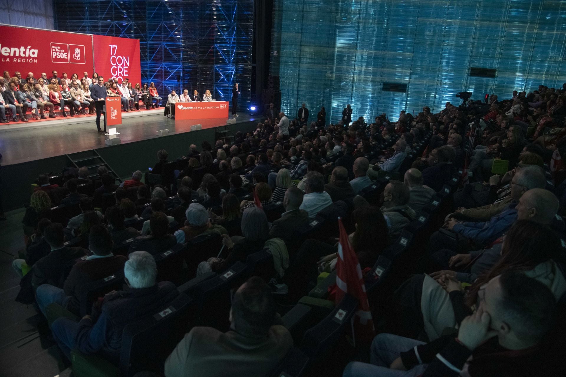 El Congreso del PSRM con Pedro Sánchez en Cartagena, en imágenes