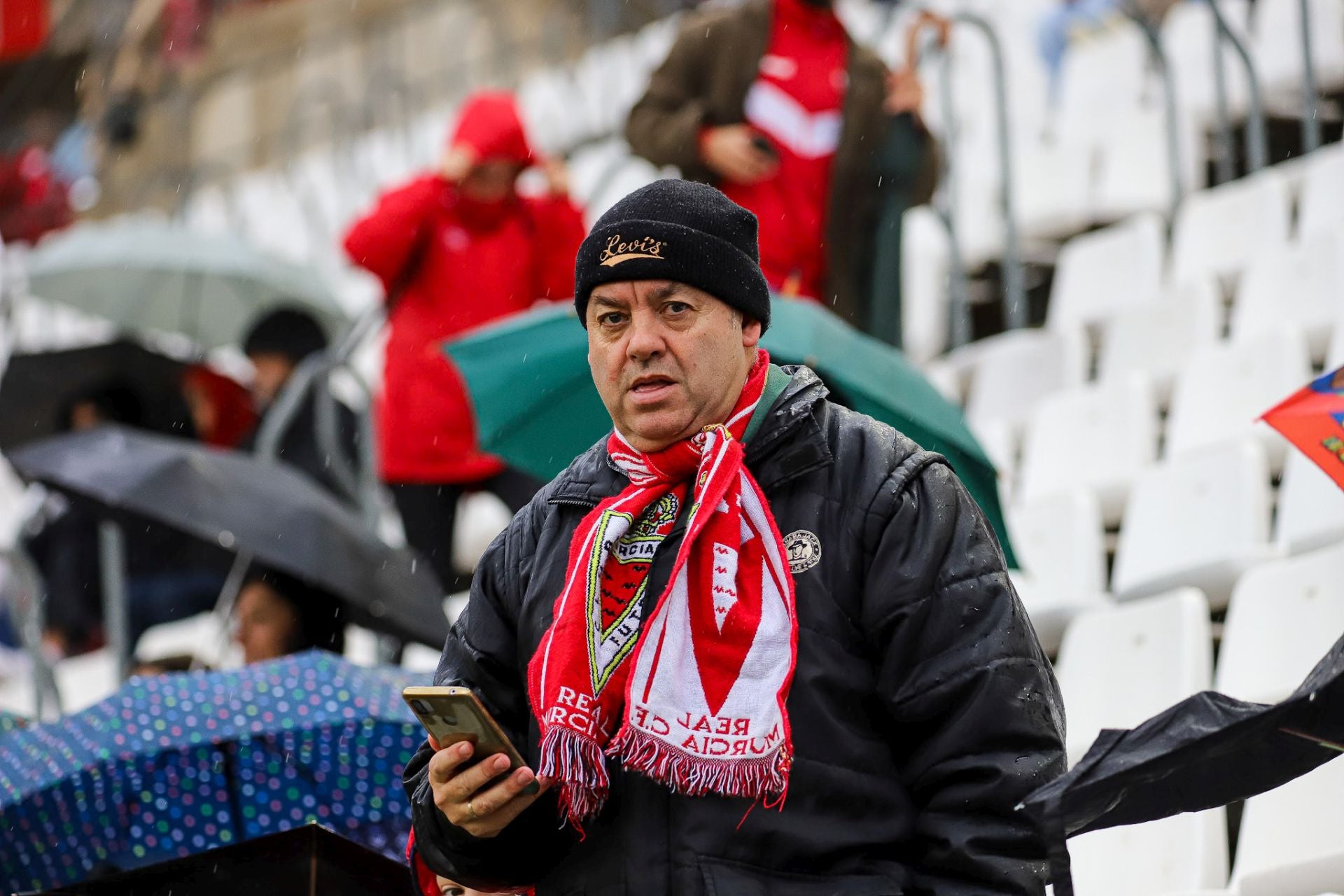 La derrota del Real Murcia frente al Ibiza, en imágenes