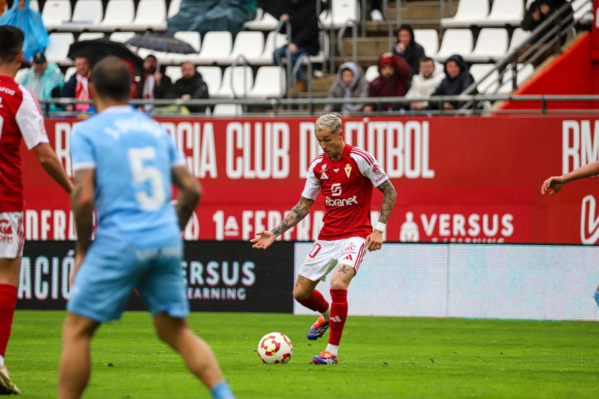 La derrota del Real Murcia frente al Ibiza, en imágenes