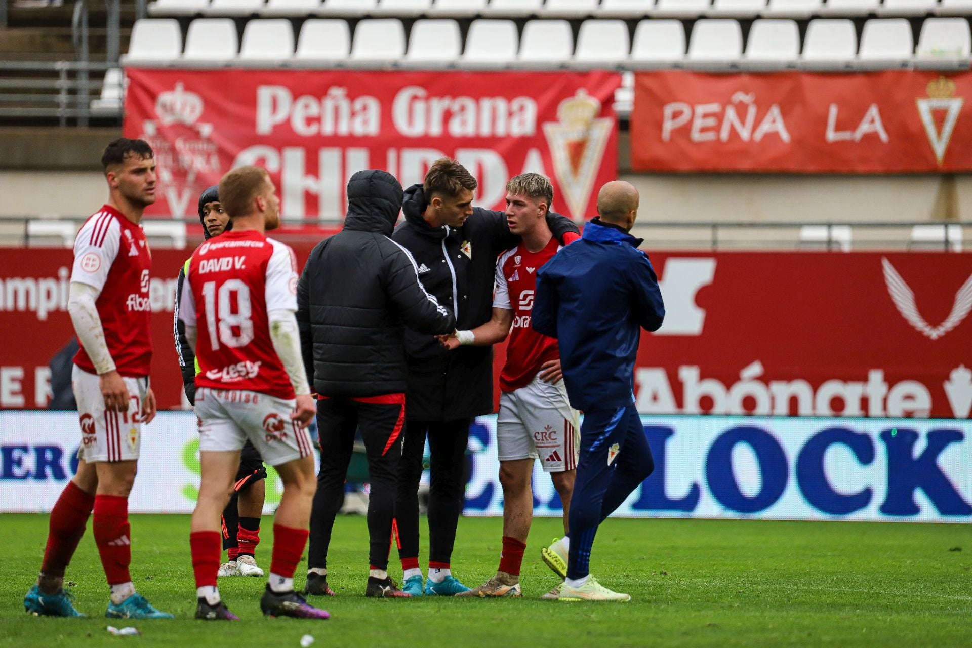 La derrota del Real Murcia frente al Ibiza, en imágenes