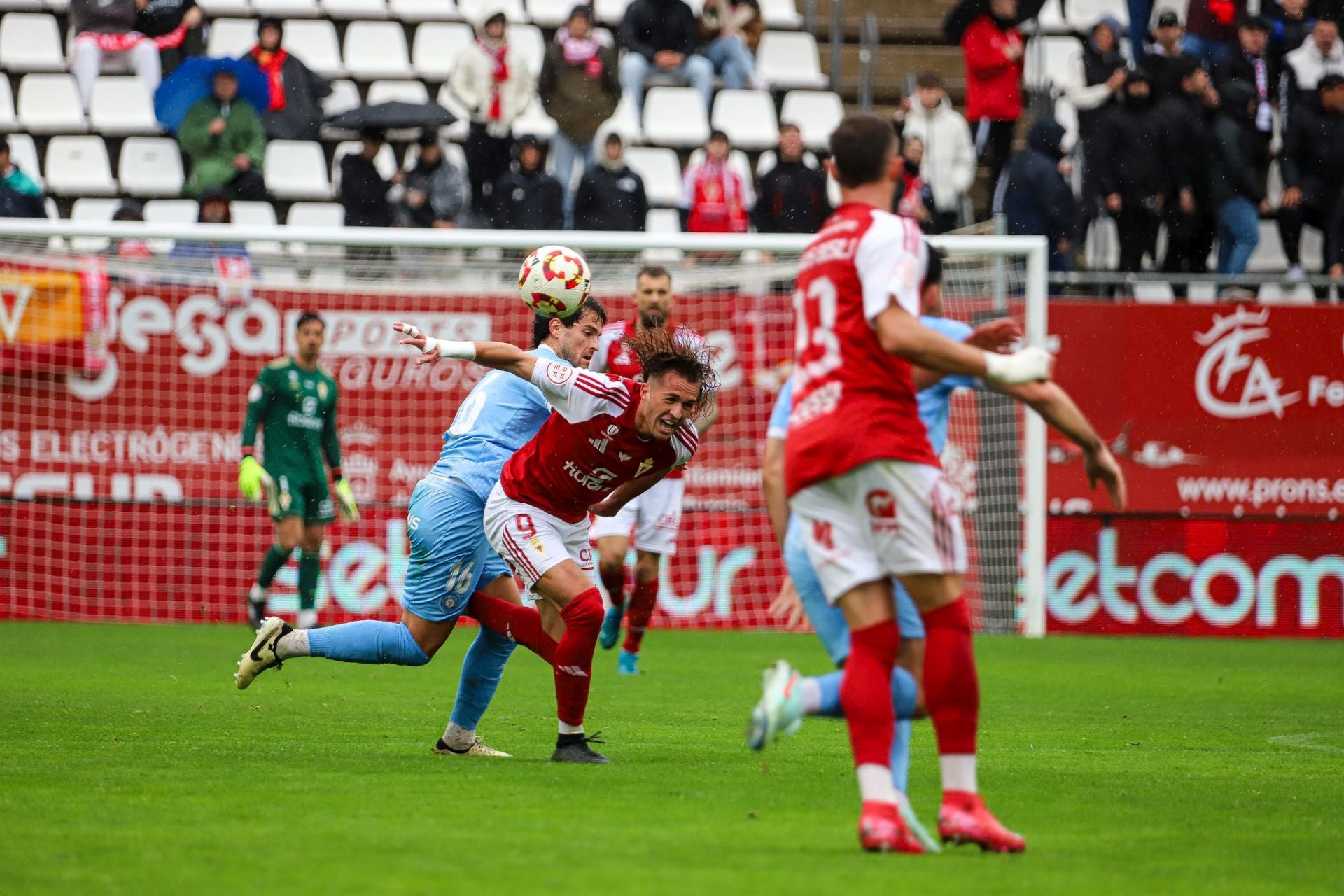 La derrota del Real Murcia frente al Ibiza, en imágenes