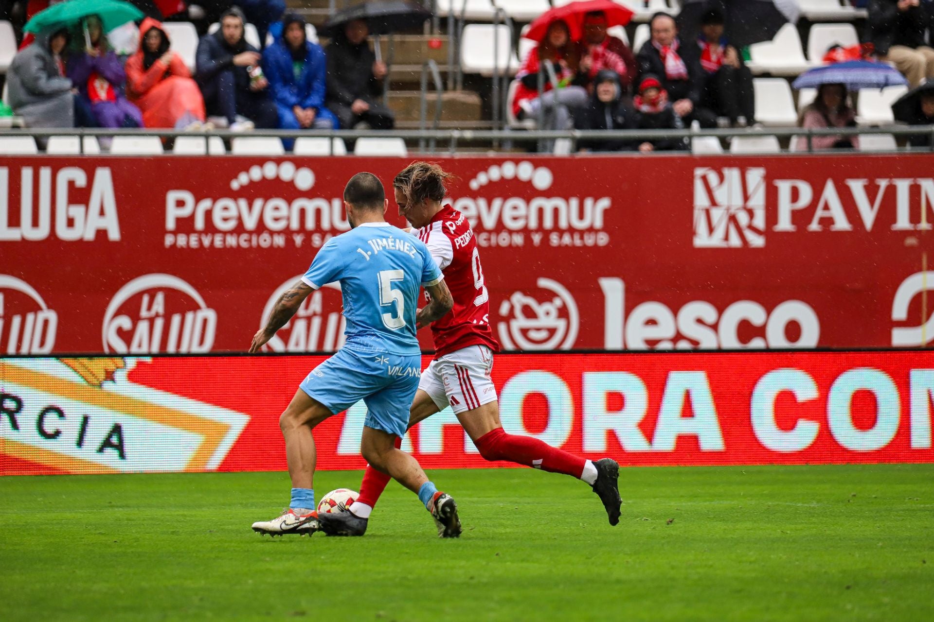 La derrota del Real Murcia frente al Ibiza, en imágenes