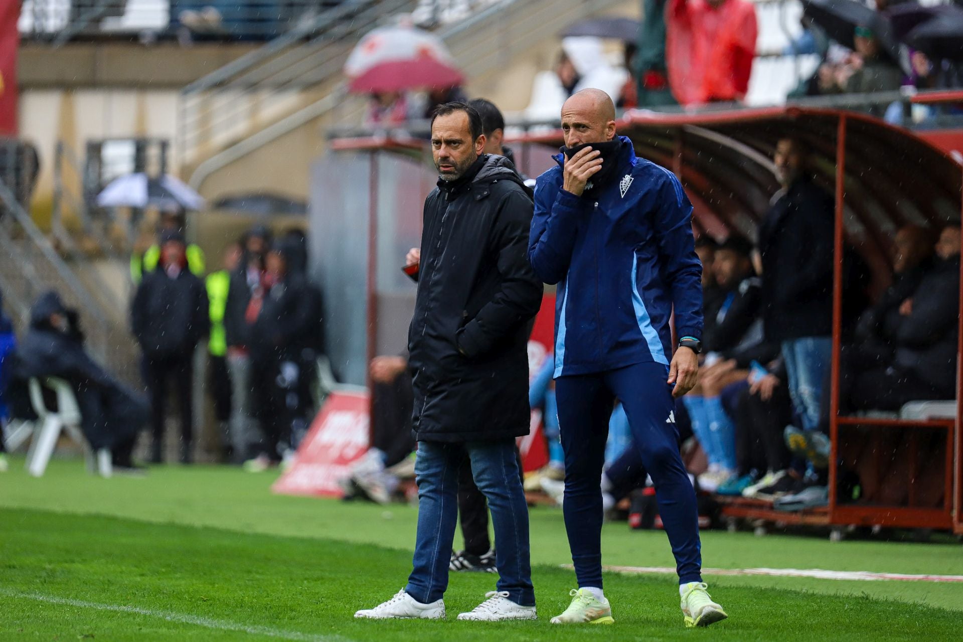 La derrota del Real Murcia frente al Ibiza, en imágenes